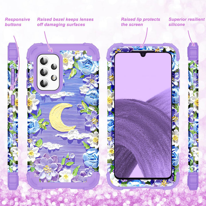 Galaxy S23 Plus 3-in-1 Shockproof Case - DOKUTRONIX