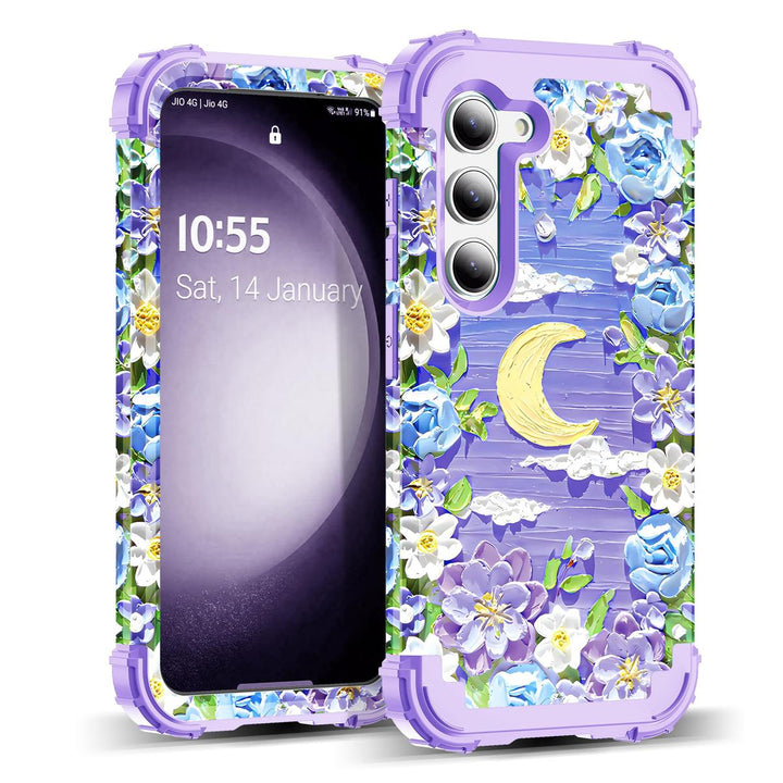 Galaxy S23 Plus 3-in-1 Shockproof Case - DOKUTRONIX