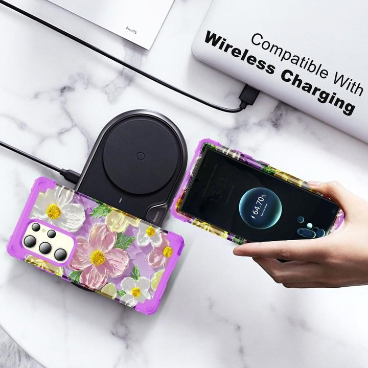 Galaxy S23 Plus 3-in-1 Shockproof Case - DOKUTRONIX