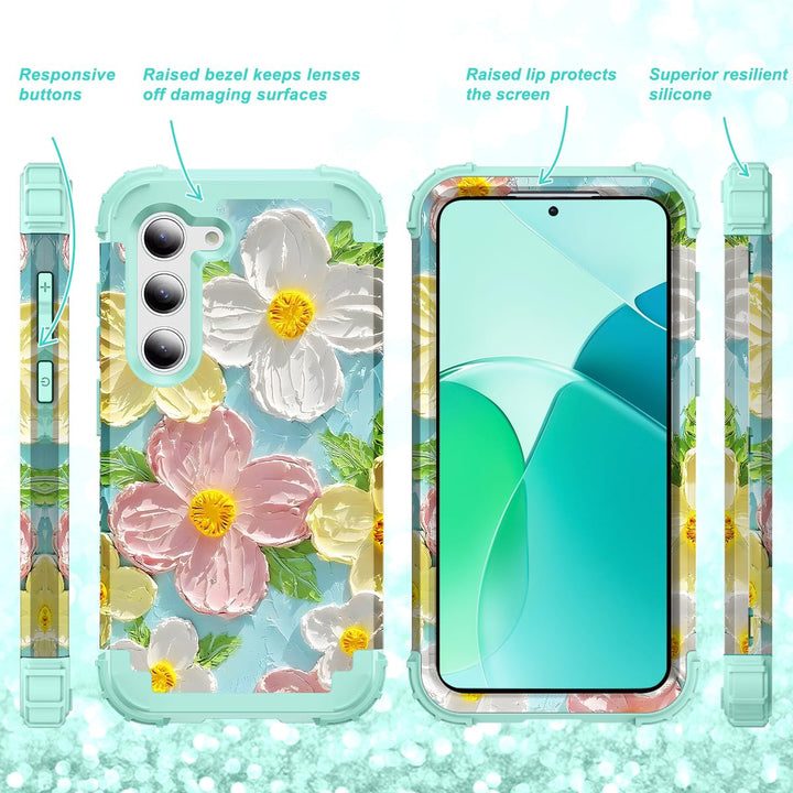 Galaxy S23 Plus 3-in-1 Shockproof Case - DOKUTRONIX