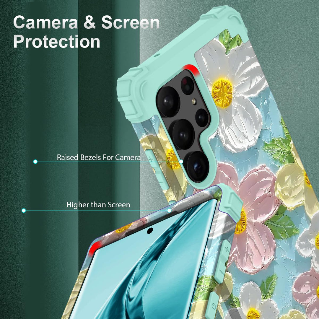 Galaxy S23 Plus 3-in-1 Shockproof Case - DOKUTRONIX