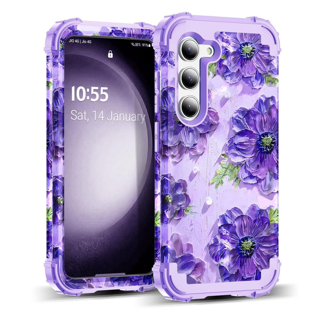 Galaxy S23 Plus 3-in-1 Shockproof Case - DOKUTRONIX