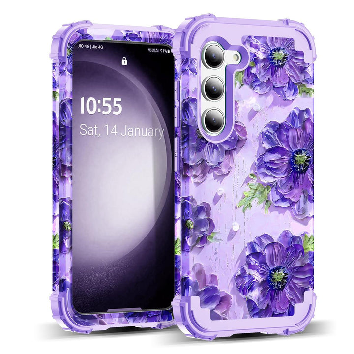 Galaxy S23 Plus 3-in-1 Shockproof Case - DOKUTRONIX