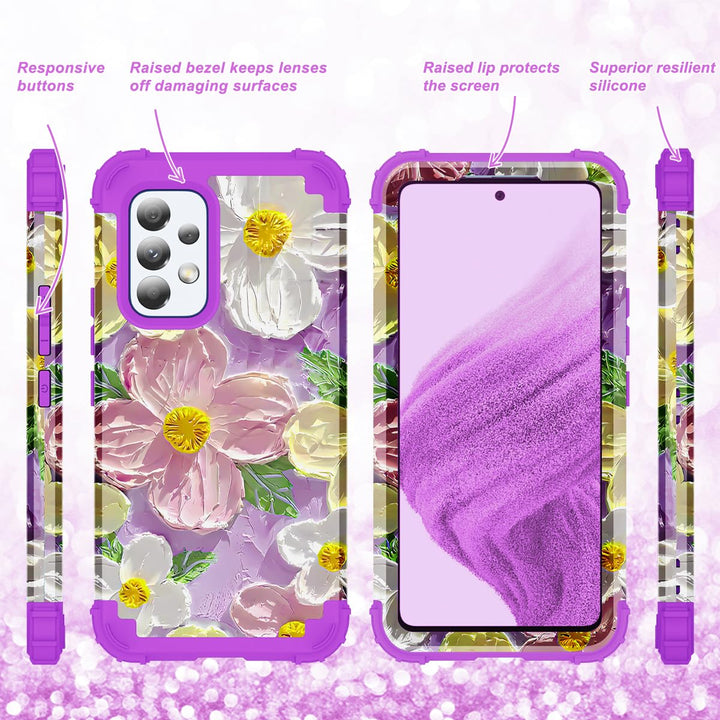 Galaxy S23 Plus 3-in-1 Shockproof Case - DOKUTRONIX