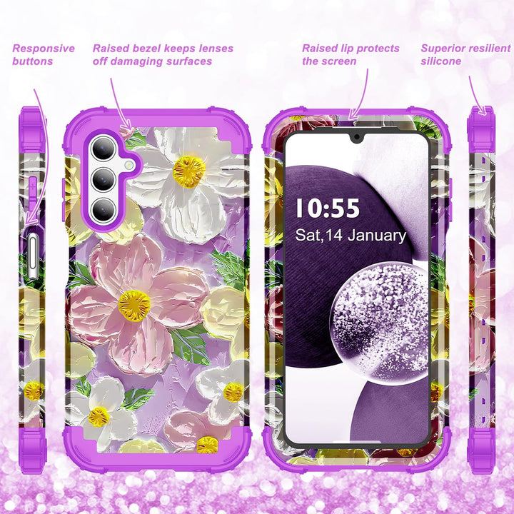 Galaxy S23 Plus 3-in-1 Shockproof Case - DOKUTRONIX