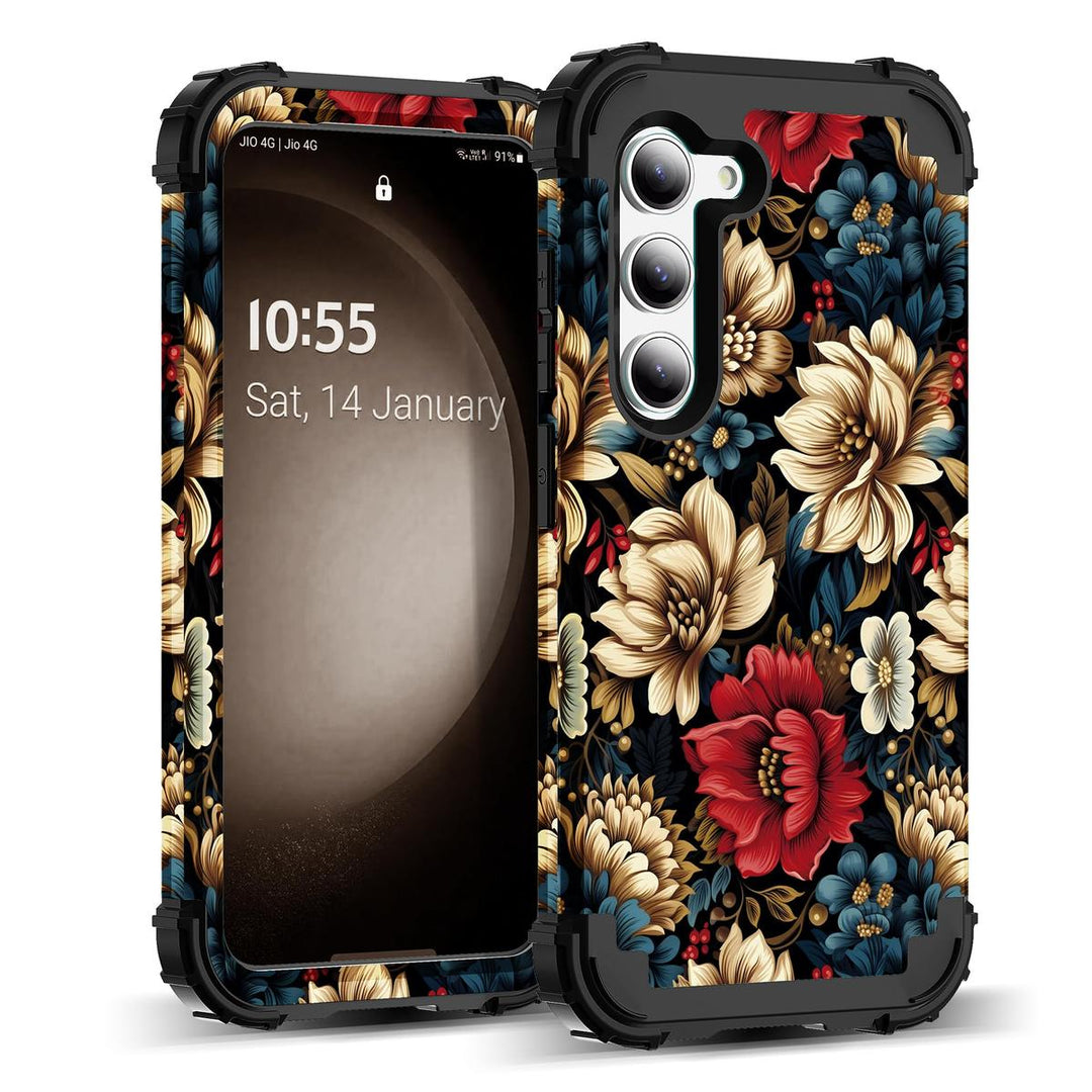 Galaxy S23 Plus 3-in-1 Shockproof Case - DOKUTRONIX