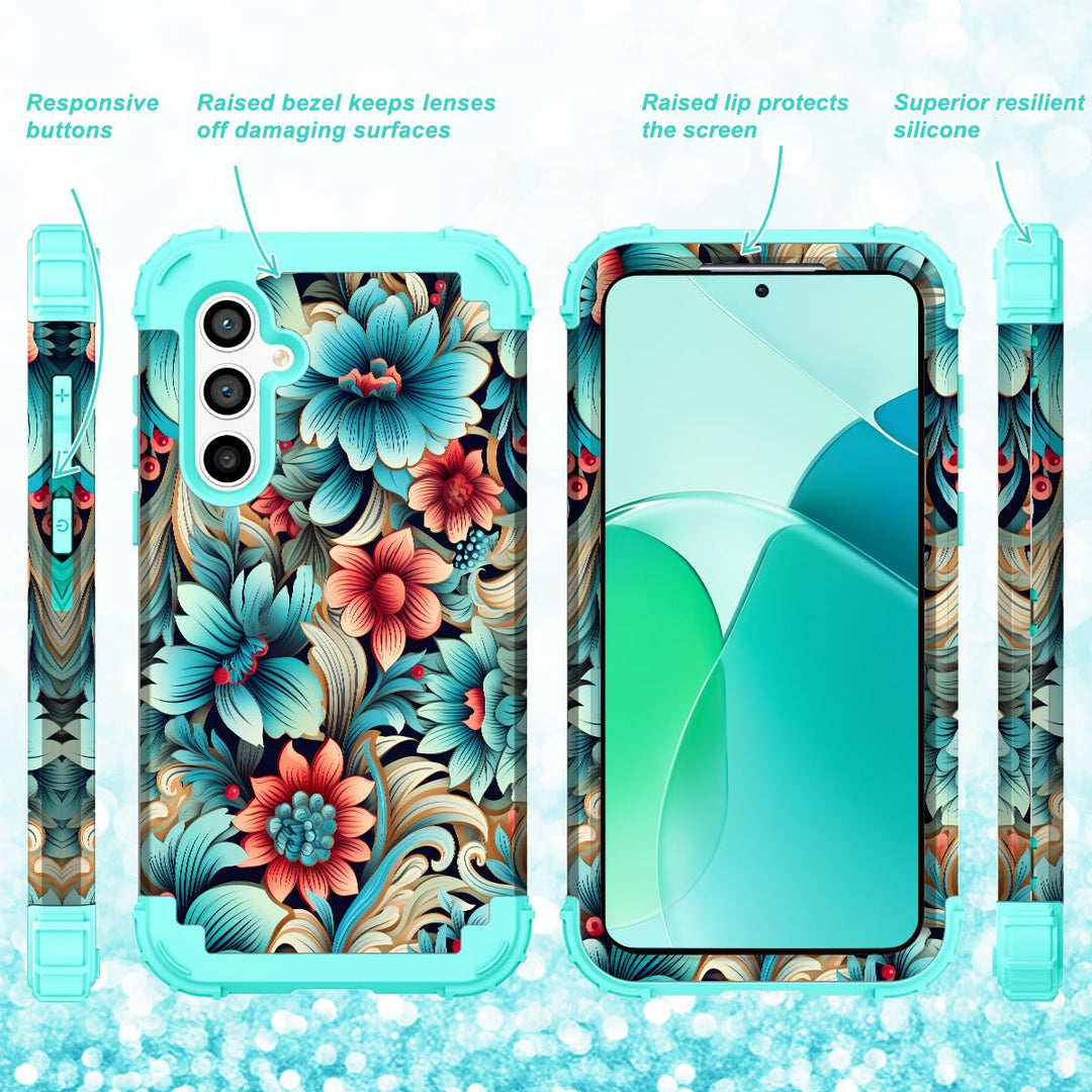 Galaxy S23 Plus 3-in-1 Shockproof Case - DOKUTRONIX