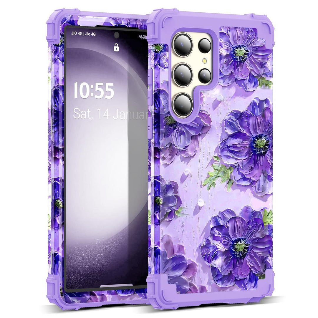 Galaxy S23 Plus 3-in-1 Shockproof Case - DOKUTRONIX