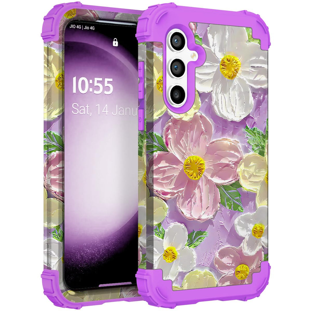 Galaxy S23 Plus 3-in-1 Shockproof Case - DOKUTRONIX