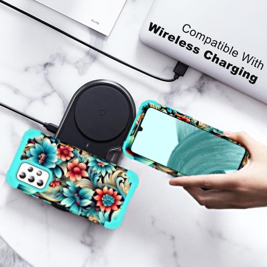 Galaxy S23 Plus 3-in-1 Shockproof Case - DOKUTRONIX