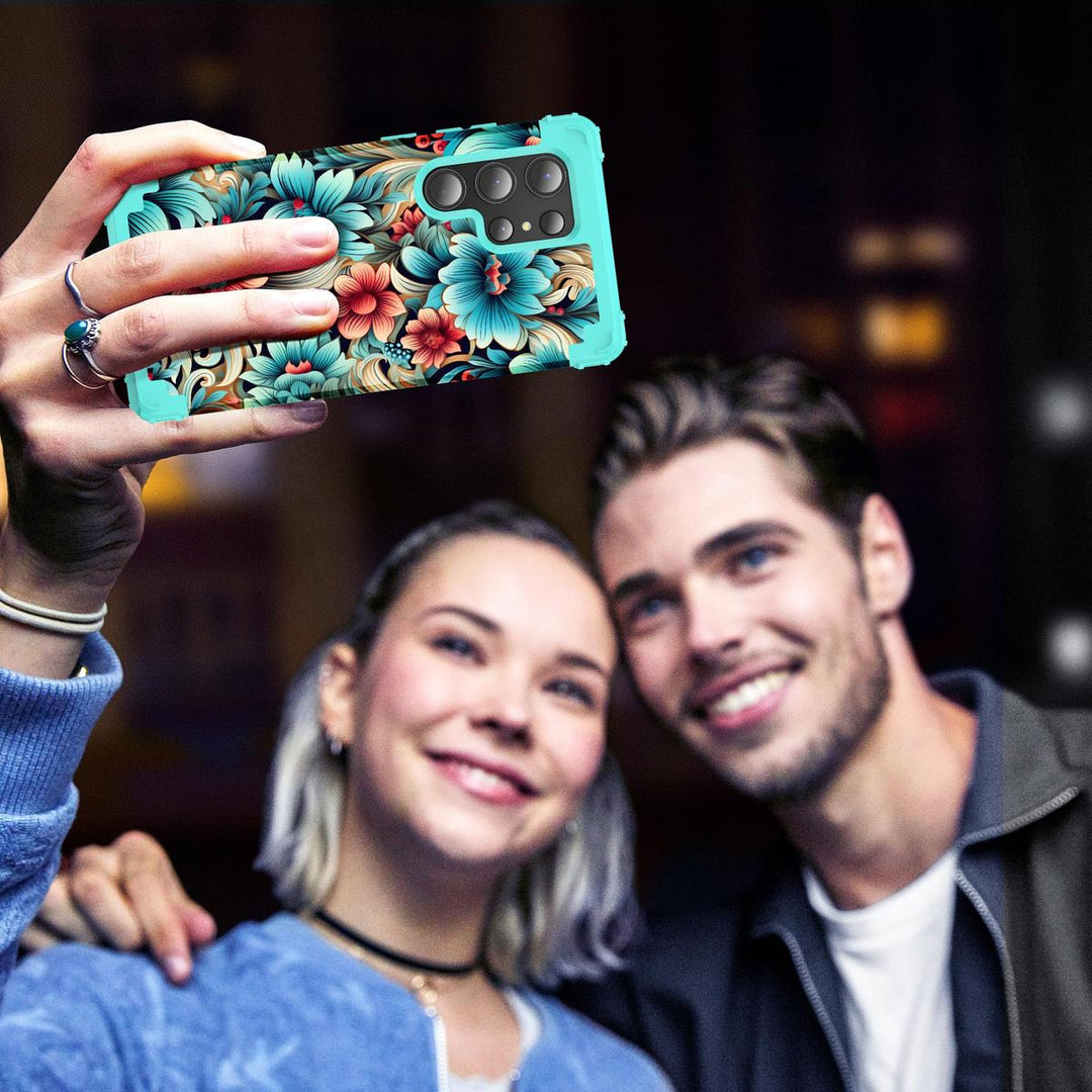 Galaxy S23 Plus 3-in-1 Shockproof Case - DOKUTRONIX