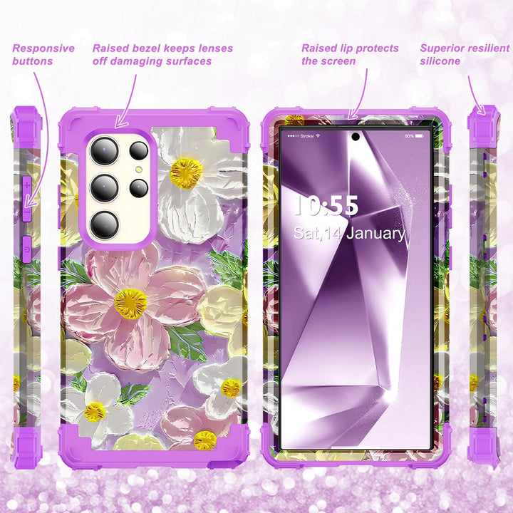 Galaxy S23 Plus 3-in-1 Shockproof Case - DOKUTRONIX