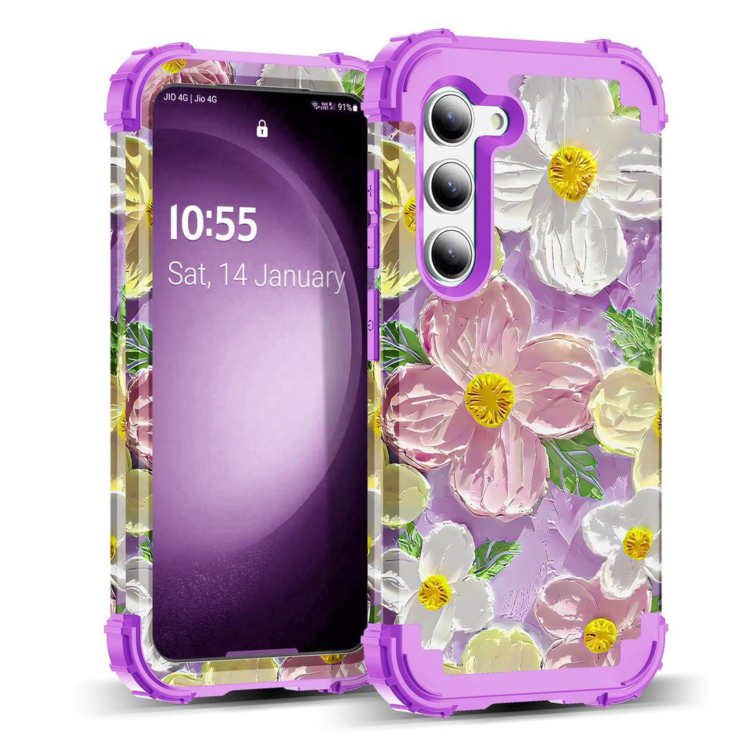 Galaxy S23 Plus 3-in-1 Shockproof Case - DOKUTRONIX