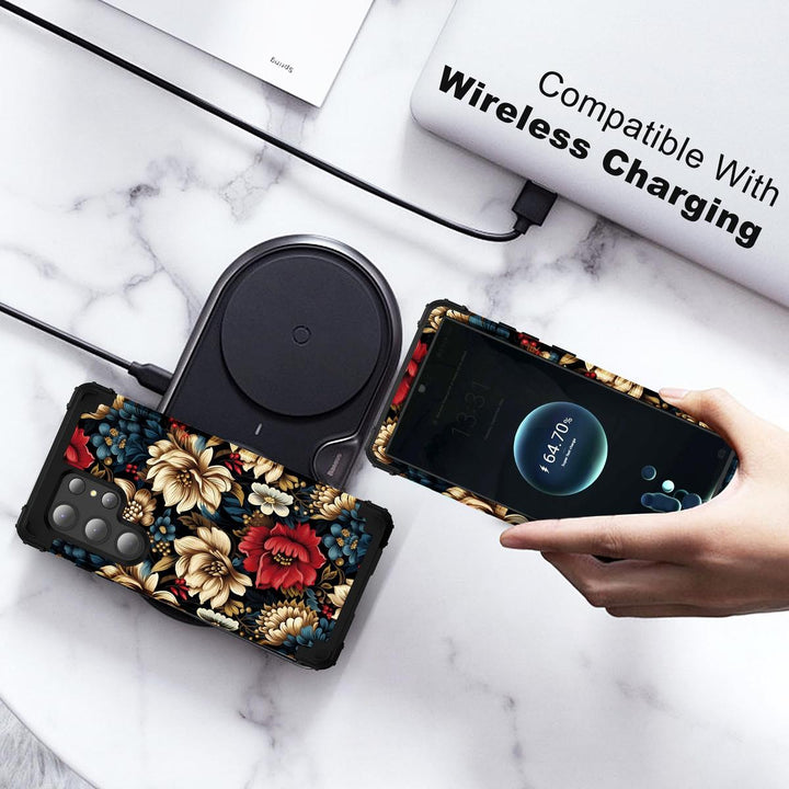 Galaxy S23 Plus 3-in-1 Shockproof Case - DOKUTRONIX