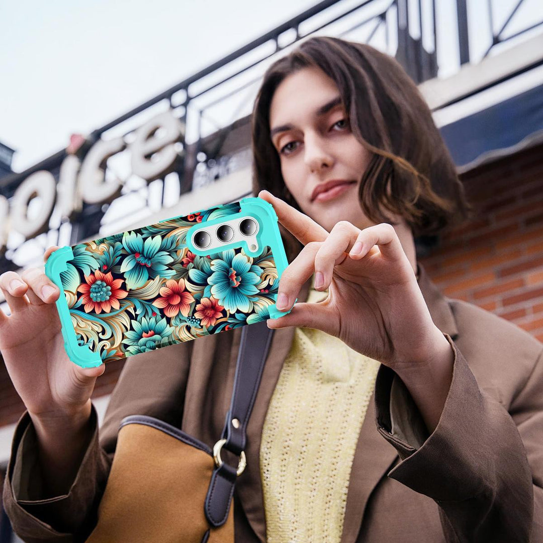 Galaxy S23 Plus 3-in-1 Shockproof Case - DOKUTRONIX