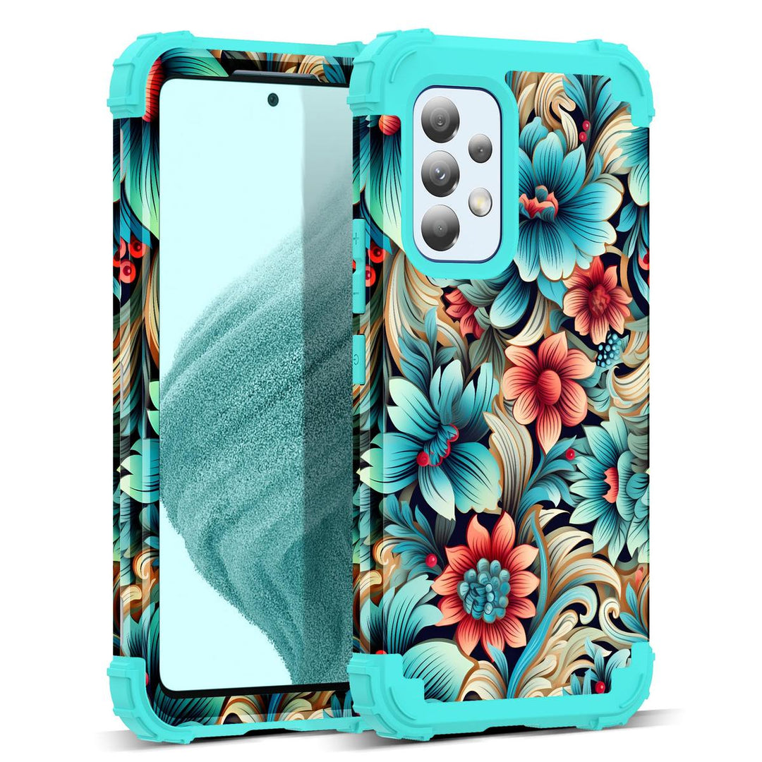 Galaxy S23 Plus 3-in-1 Shockproof Case - DOKUTRONIX