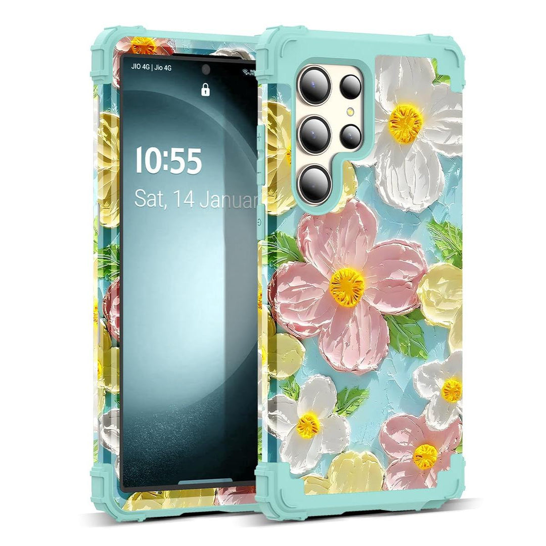 Galaxy S23 Plus 3-in-1 Shockproof Case - DOKUTRONIX