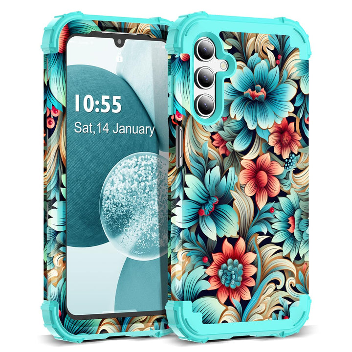 Galaxy S23 Plus 3-in-1 Shockproof Case - DOKUTRONIX