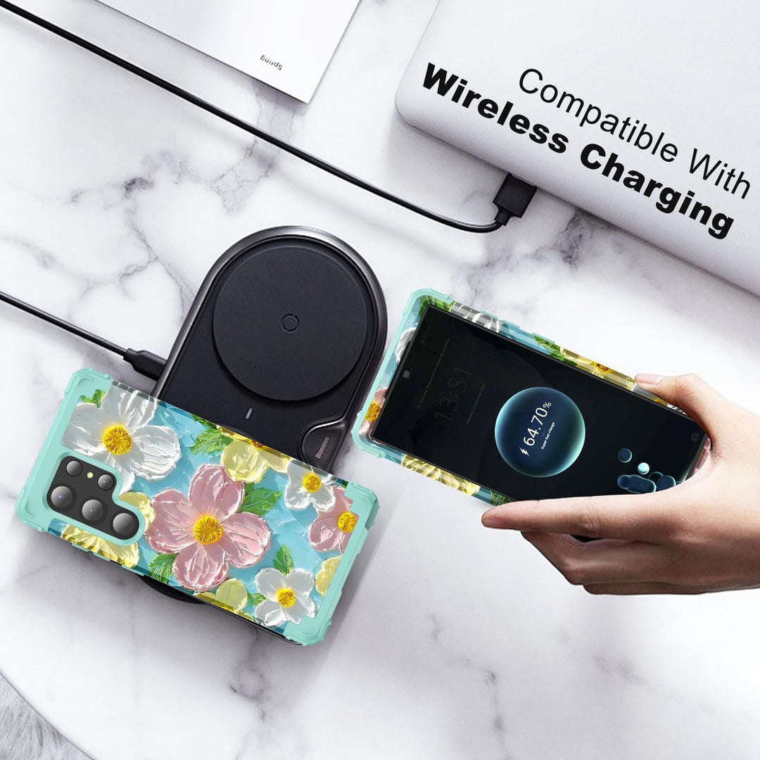 Galaxy S23 Plus 3-in-1 Shockproof Case - DOKUTRONIX