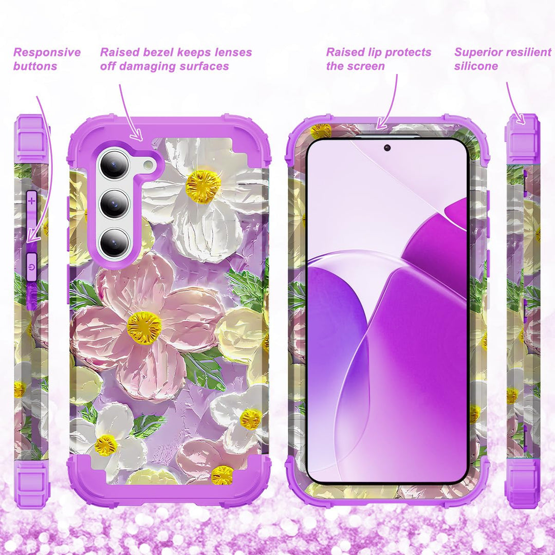 Galaxy S23 Plus 3-in-1 Shockproof Case - DOKUTRONIX