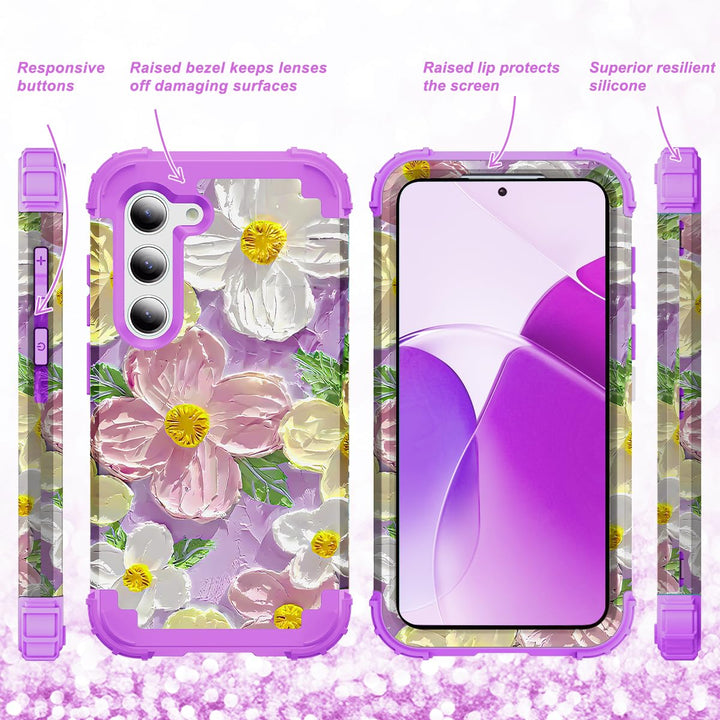 Galaxy S23 Plus 3-in-1 Shockproof Case - DOKUTRONIX