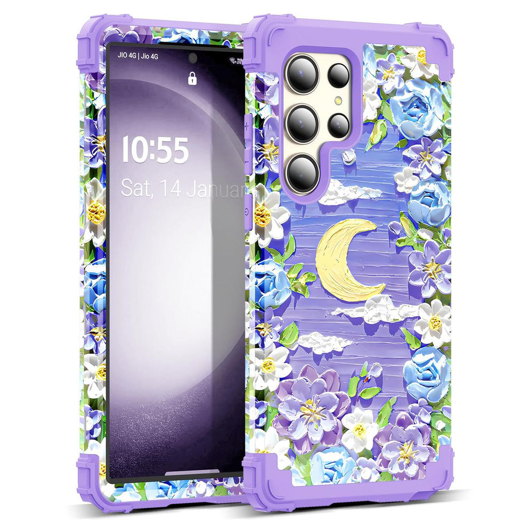 Galaxy S23 Plus 3-in-1 Shockproof Case - DOKUTRONIX