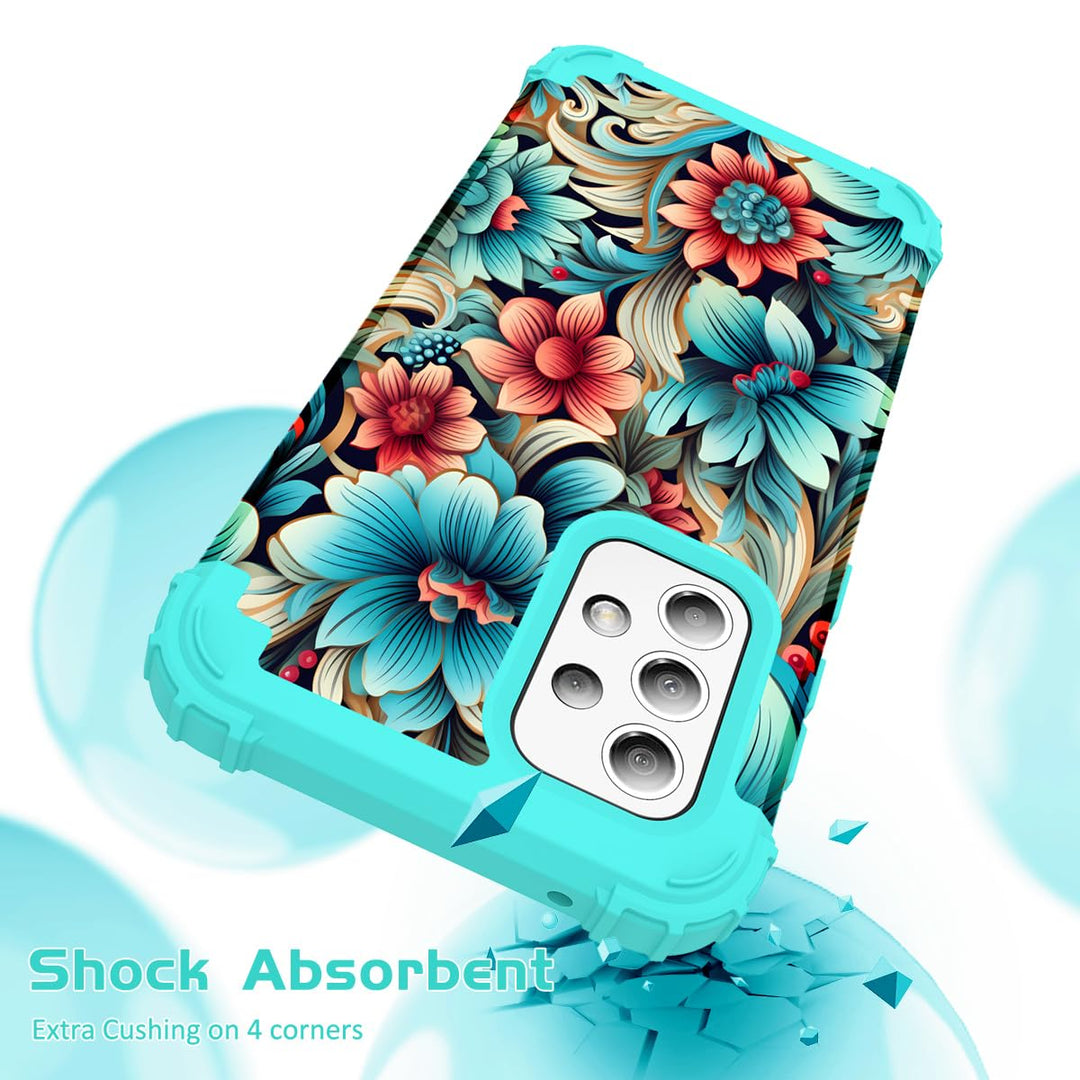 Galaxy S23 Plus 3-in-1 Shockproof Case - DOKUTRONIX