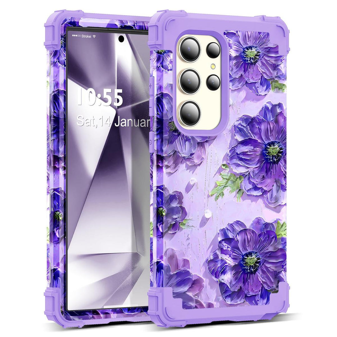 Galaxy S23 Plus 3-in-1 Shockproof Case - DOKUTRONIX