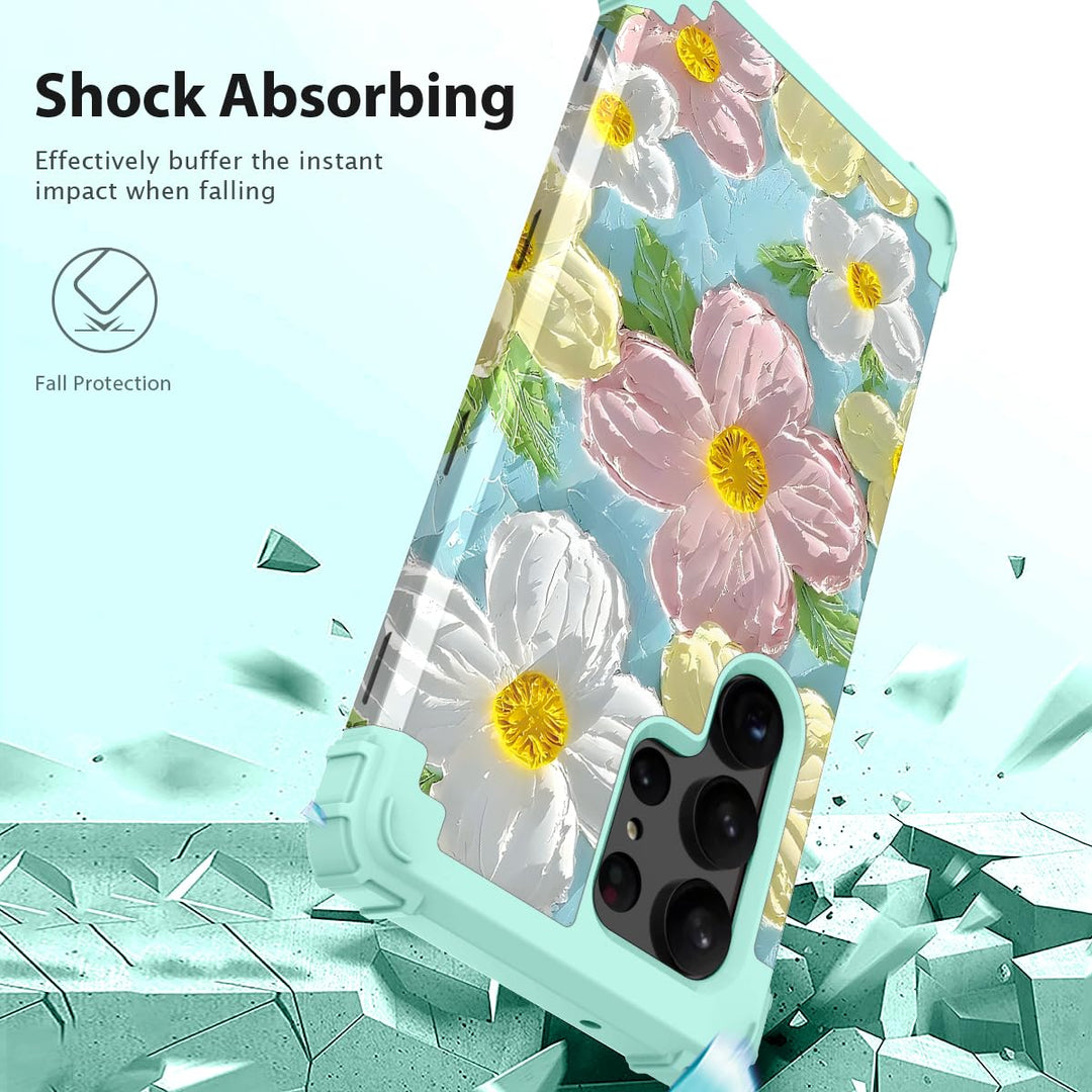 Galaxy S23 Plus 3-in-1 Shockproof Case - DOKUTRONIX