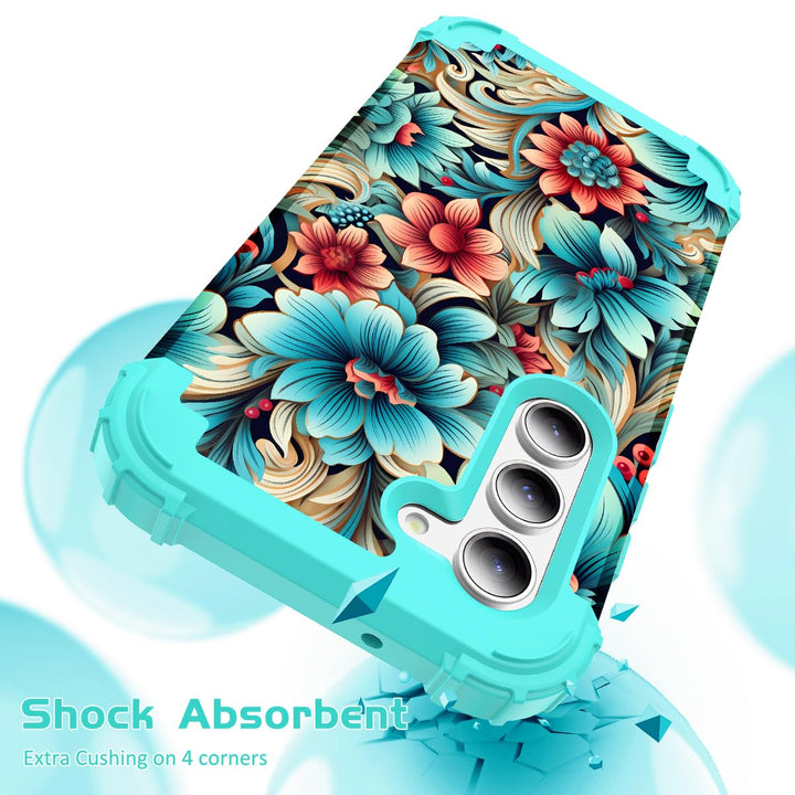 Galaxy S23 Plus 3-in-1 Shockproof Case - DOKUTRONIX