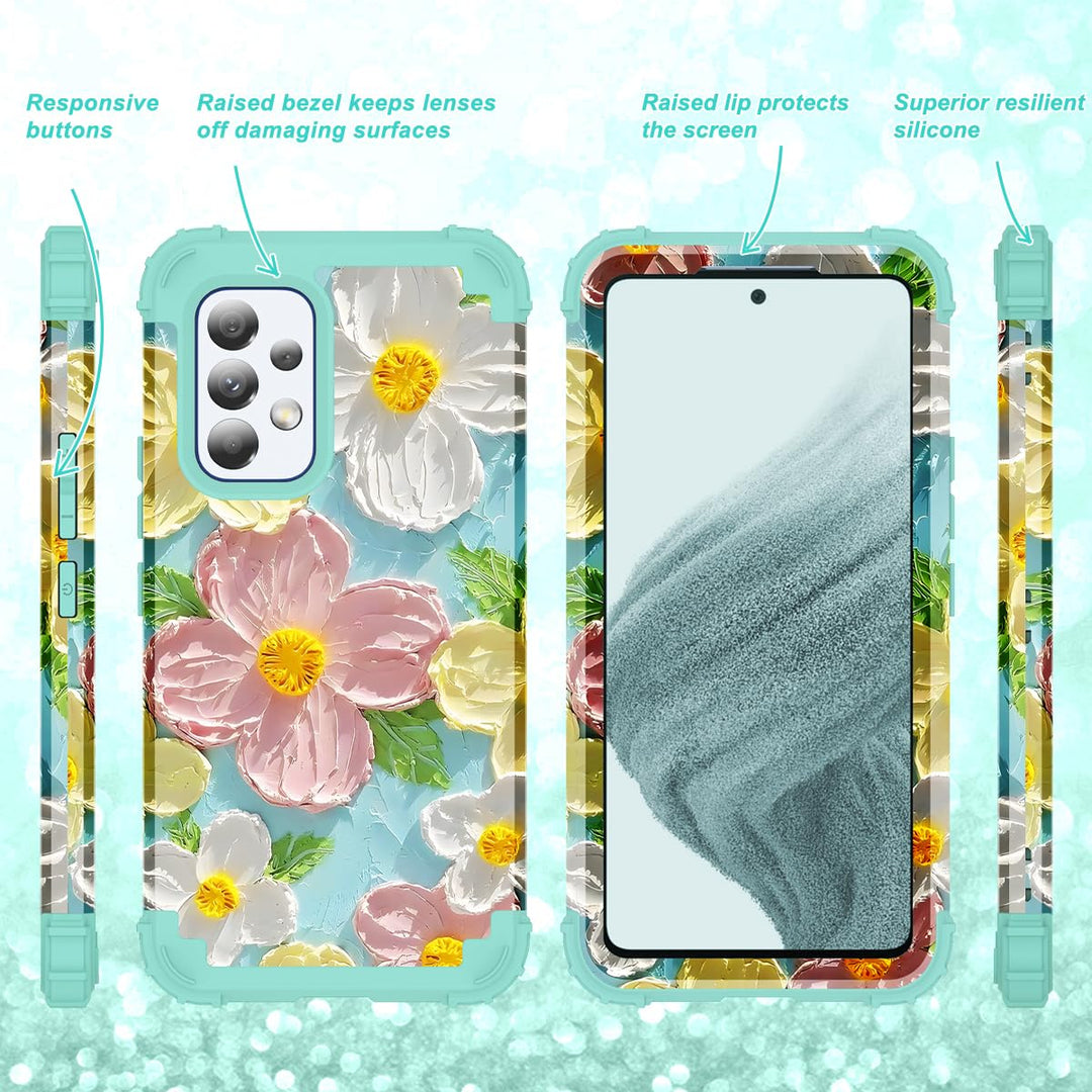 Galaxy S23 Plus 3-in-1 Shockproof Case - DOKUTRONIX