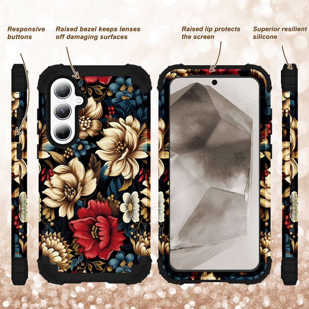 Galaxy S23 Plus 3-in-1 Shockproof Case - DOKUTRONIX