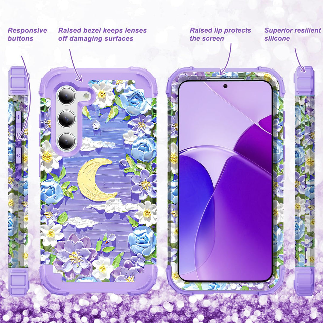 Galaxy S23 Plus 3-in-1 Shockproof Case - DOKUTRONIX