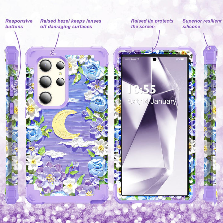 Galaxy S23 Plus 3-in-1 Shockproof Case - DOKUTRONIX