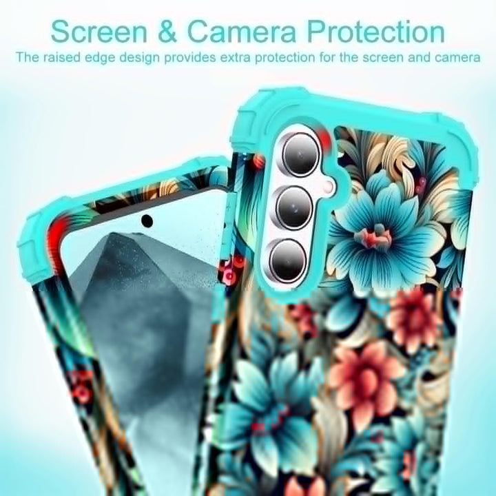 Galaxy S23 Plus 3-in-1 Shockproof Case - DOKUTRONIX