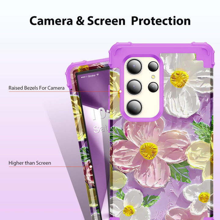 Galaxy S23 Plus 3-in-1 Shockproof Case - DOKUTRONIX