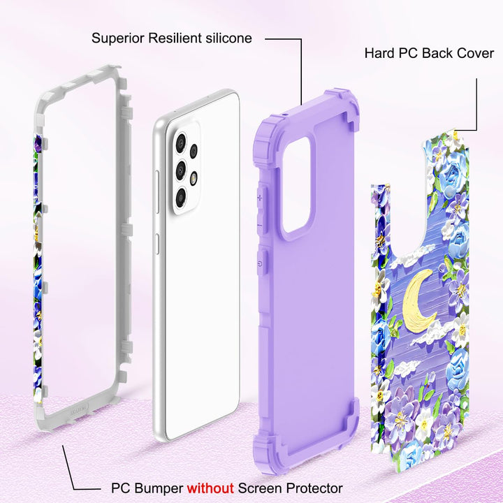 Galaxy S23 Plus 3-in-1 Shockproof Case - DOKUTRONIX