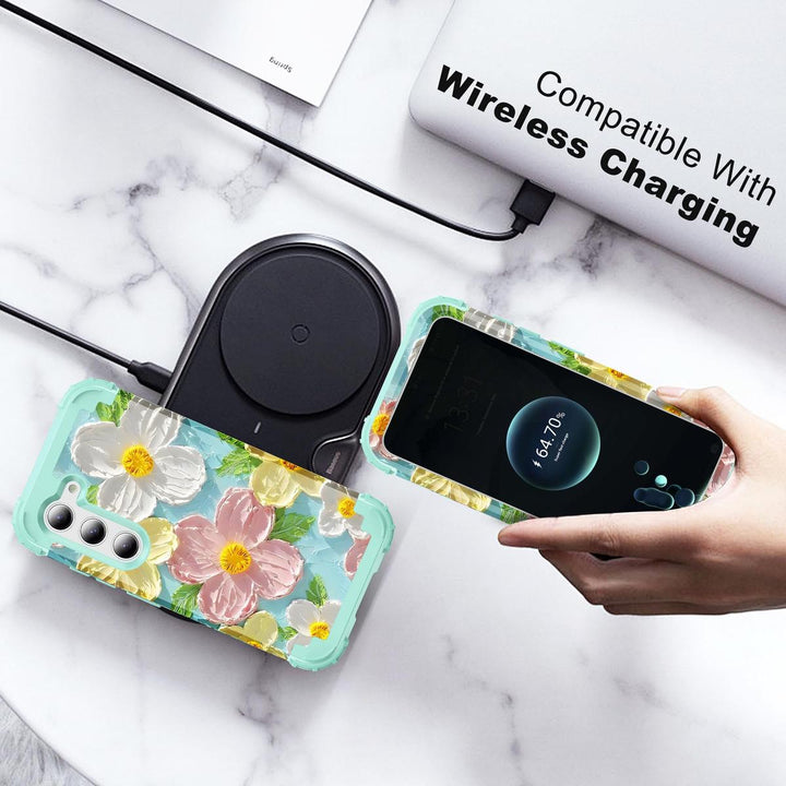 Galaxy S23 Plus 3-in-1 Shockproof Case - DOKUTRONIX