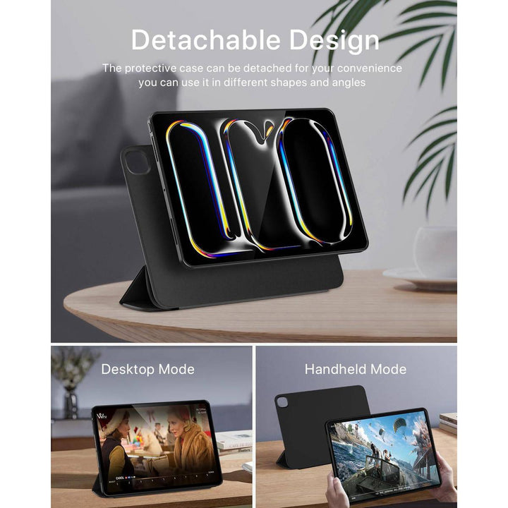 ProGuard Rotating Case for iPad Pro 13 - Cream White - DOKUTRONIX