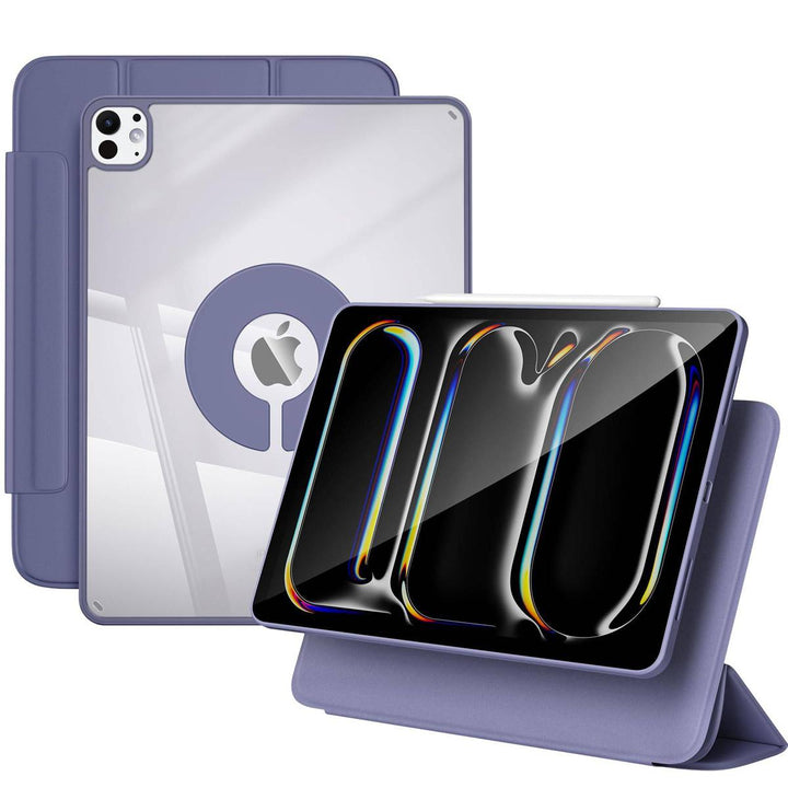 ProGuard Rotating Case for iPad Pro 13 - Cream White - DOKUTRONIX