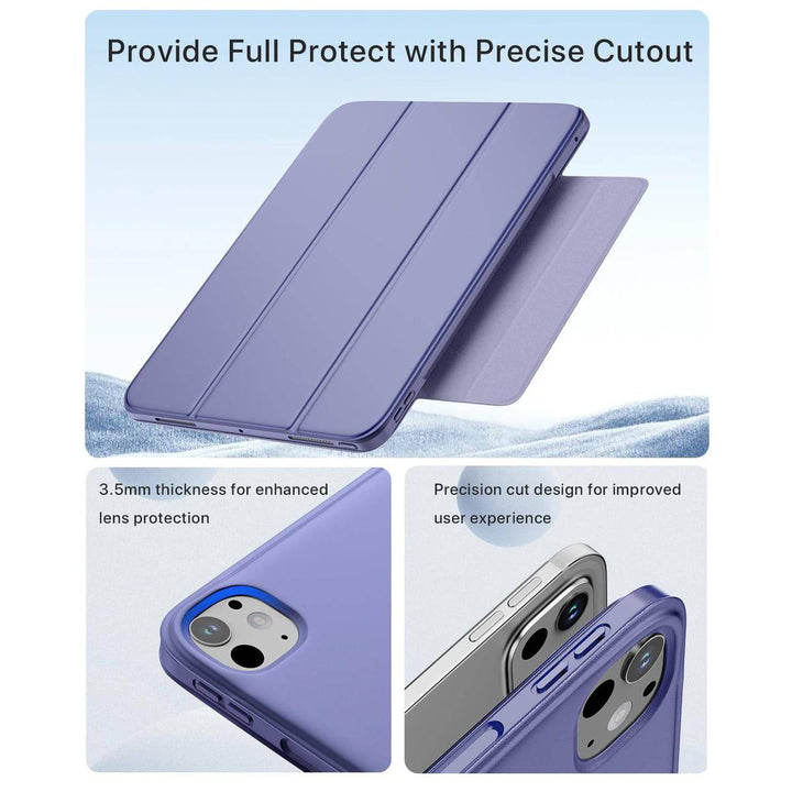 ProGuard Rotating Case for iPad Pro 13 - Cream White - DOKUTRONIX