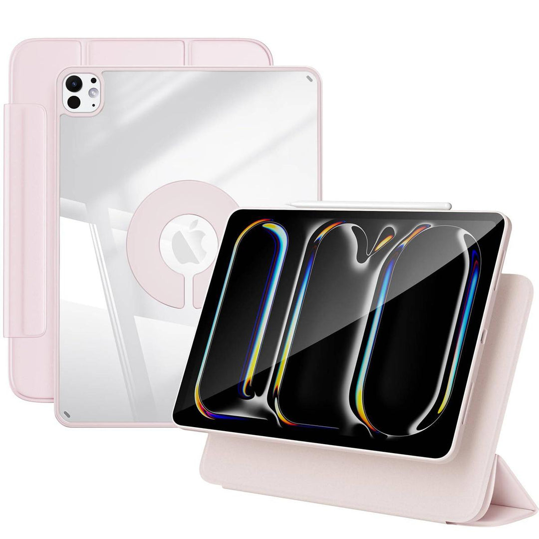 ProGuard Rotating Case for iPad Pro 13 - Cream White - DOKUTRONIX