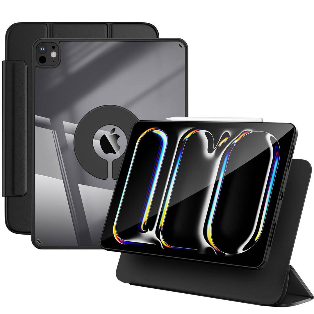 ProGuard Rotating Case for iPad Pro 13 - Cream White - DOKUTRONIX