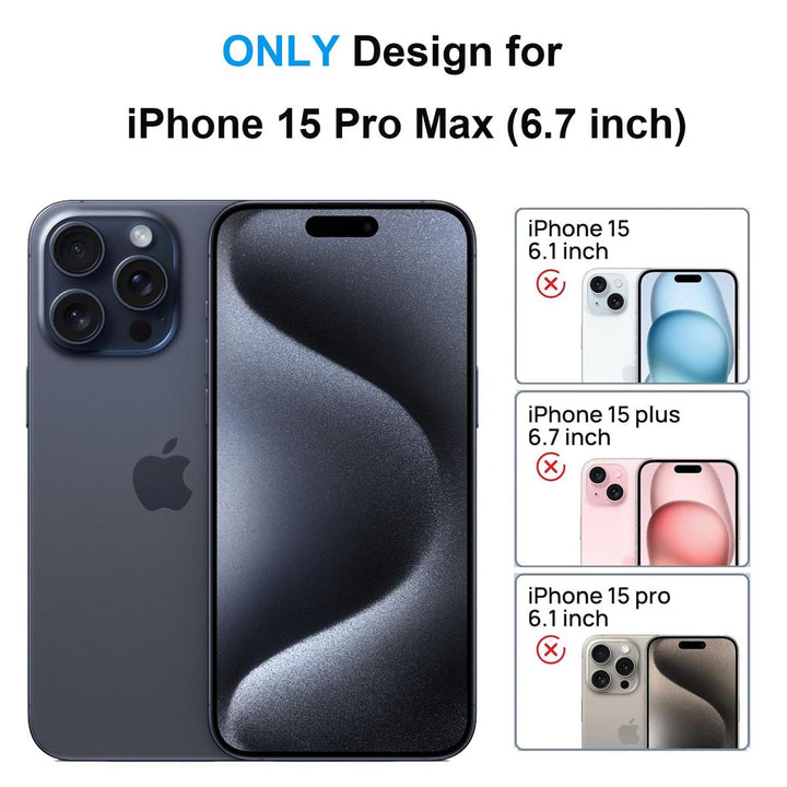 MaxArmor Pro Case for iPhone 15 - Black/Orange - DOKUTRONIX