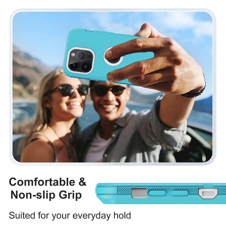 MaxArmor Pro Case for iPhone 15 - Black/Orange - DOKUTRONIX