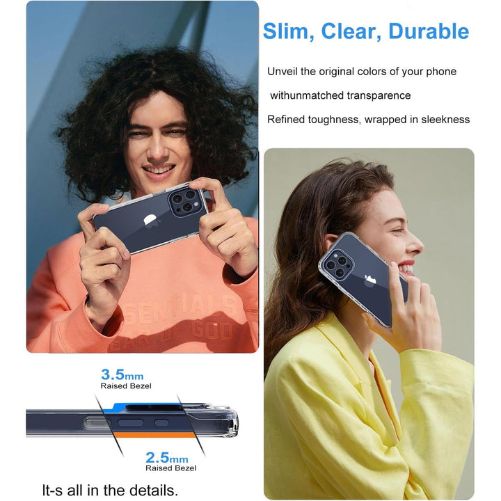 MaxArmor Pro Case for iPhone 15 - Black/Orange - DOKUTRONIX