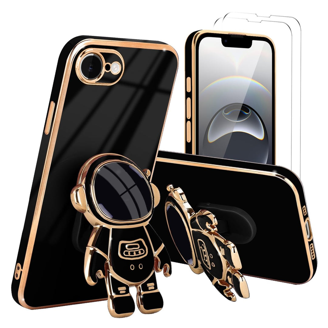 Astronaut Kickstand Case for iPhone 16 Pro - Green - DOKUTRONIX