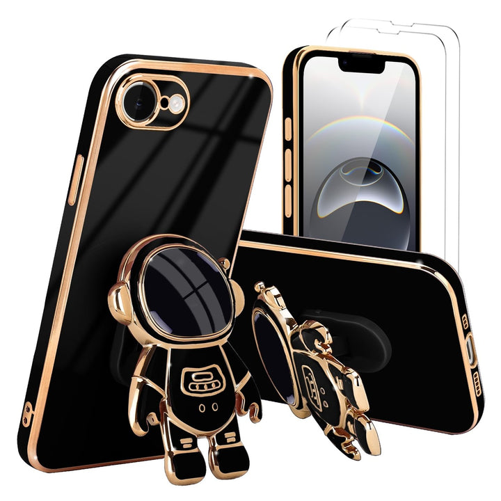 Astronaut Kickstand Case for iPhone 16 Pro - Green - DOKUTRONIX