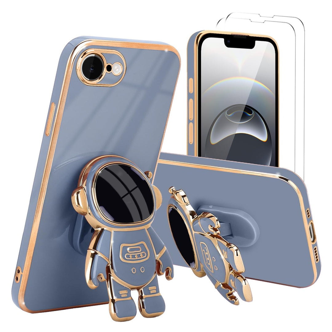 Astronaut Kickstand Case for iPhone 16 Pro - Green - DOKUTRONIX