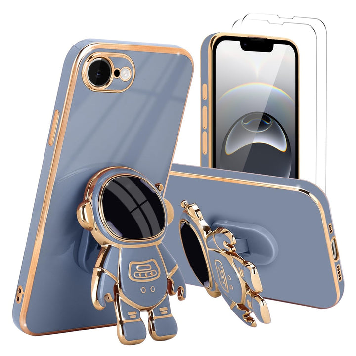 Astronaut Kickstand Case for iPhone 16 Pro - Green - DOKUTRONIX